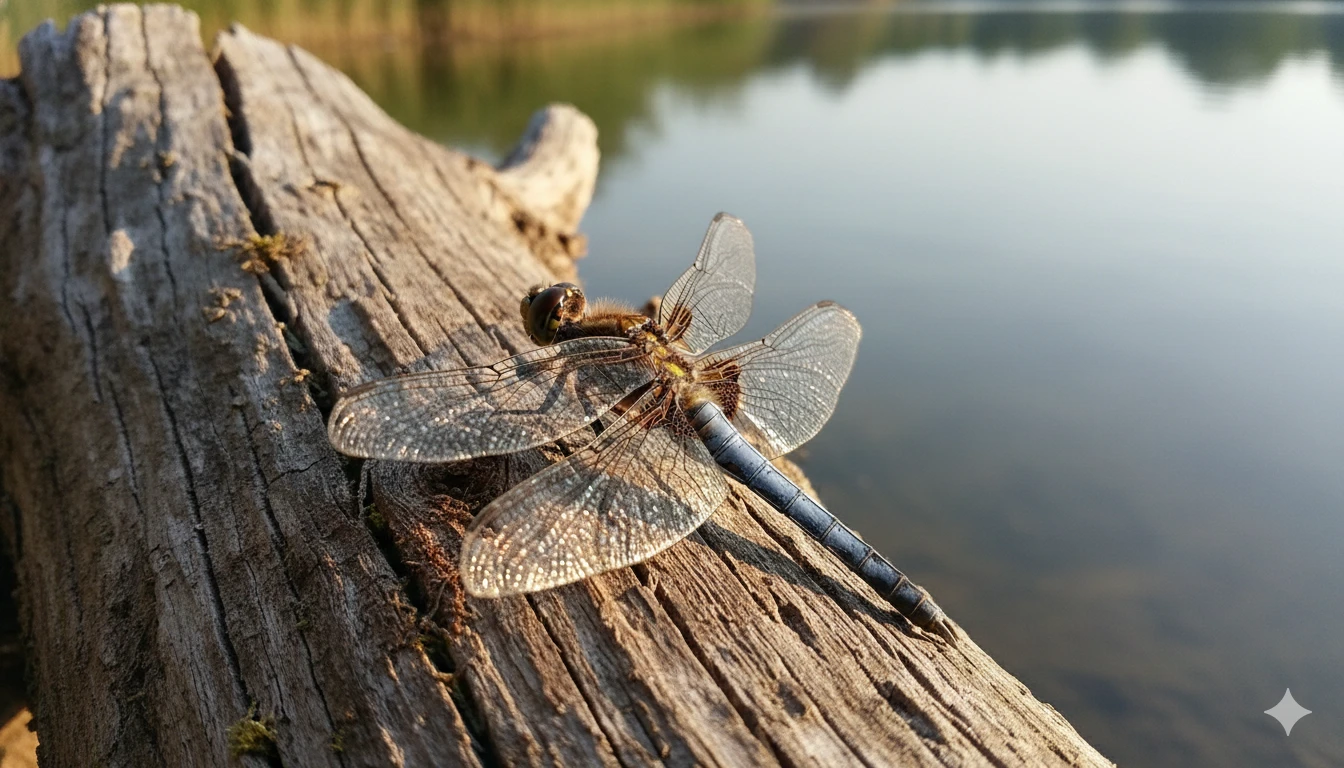Flat dragonfly